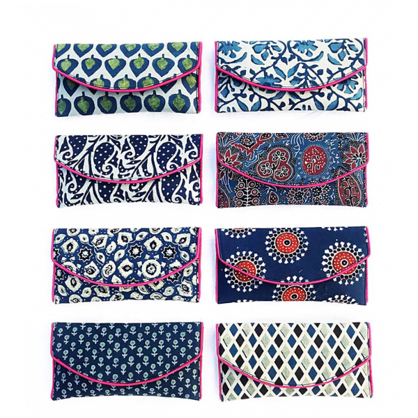 Pure Cotton Pattern Purse